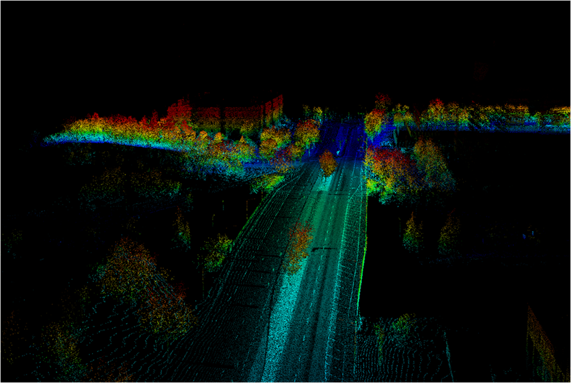 dark Lidar image